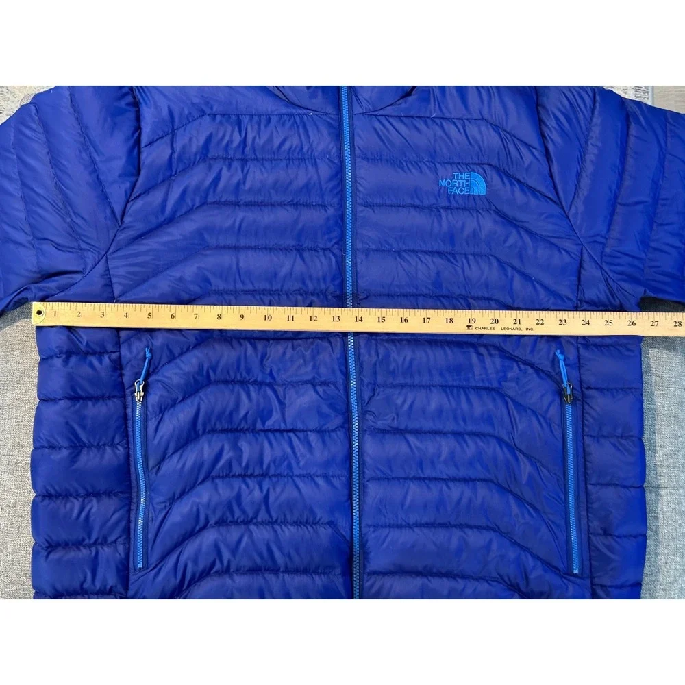 The North Face Mens Blue 500 Fill Down Jacket Puffer Coat Puffer Size XXL - Picture 9 of 10